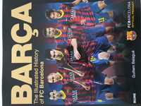 Продавам книга историята на Барса Barca Fc Barcelona Барселона