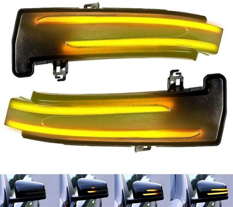 Динамични LED Мигачи за Mercedes W204, W212, W221, W218, X204 и други