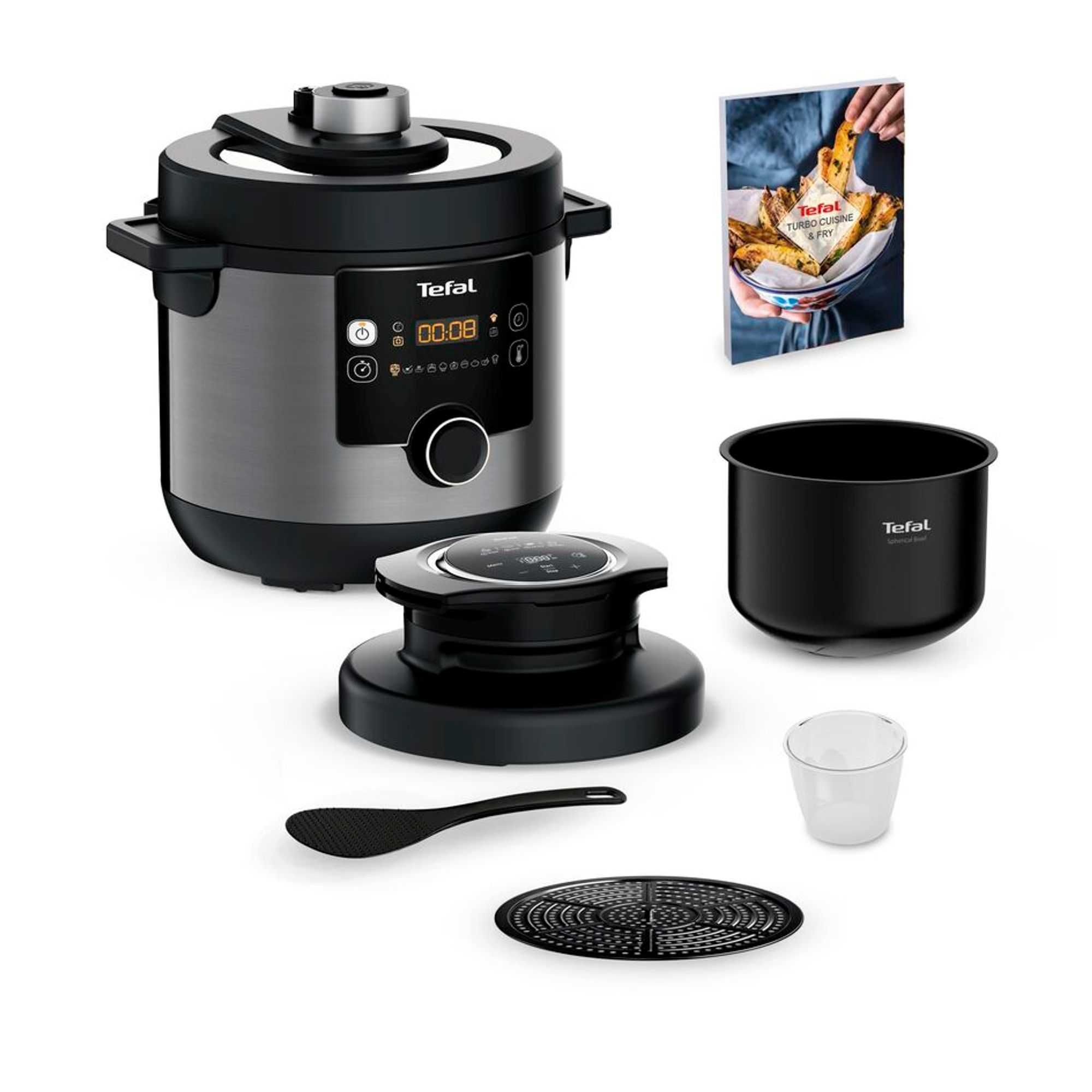 Oala sub presiune Tefal Turbo CY778830, 1200W, 7.6L, Ca noua, Garantie