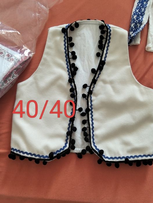 Costum popular ie pantaloni vesta  baieti
