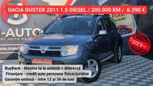 DACIA DUSTER 2011 1.5 DIESEL - Rate/Livrare/Garantie