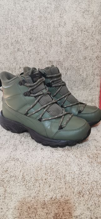 Зимни маратонки естествена кожа