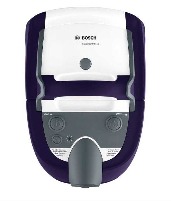 Aspirator cu spalare Bosch BWD41740, 1700 W, 5 L, Filtru Epa