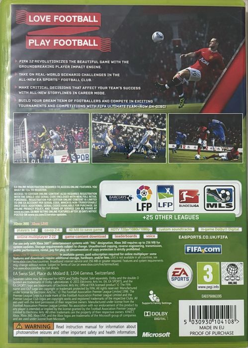 EA sports FIFA 12 (XBOX 360)