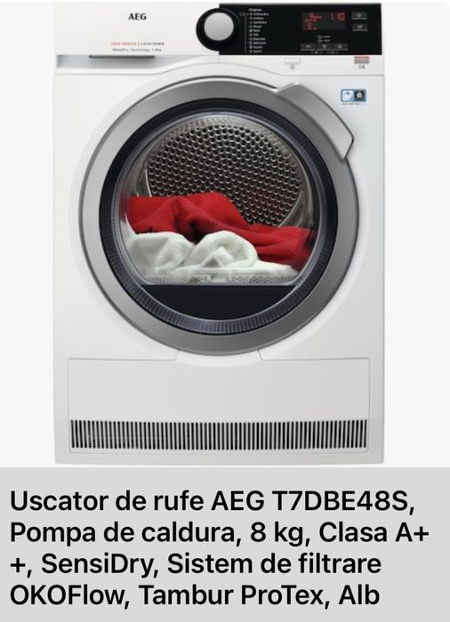 Uscator rufe AEG seria 7000