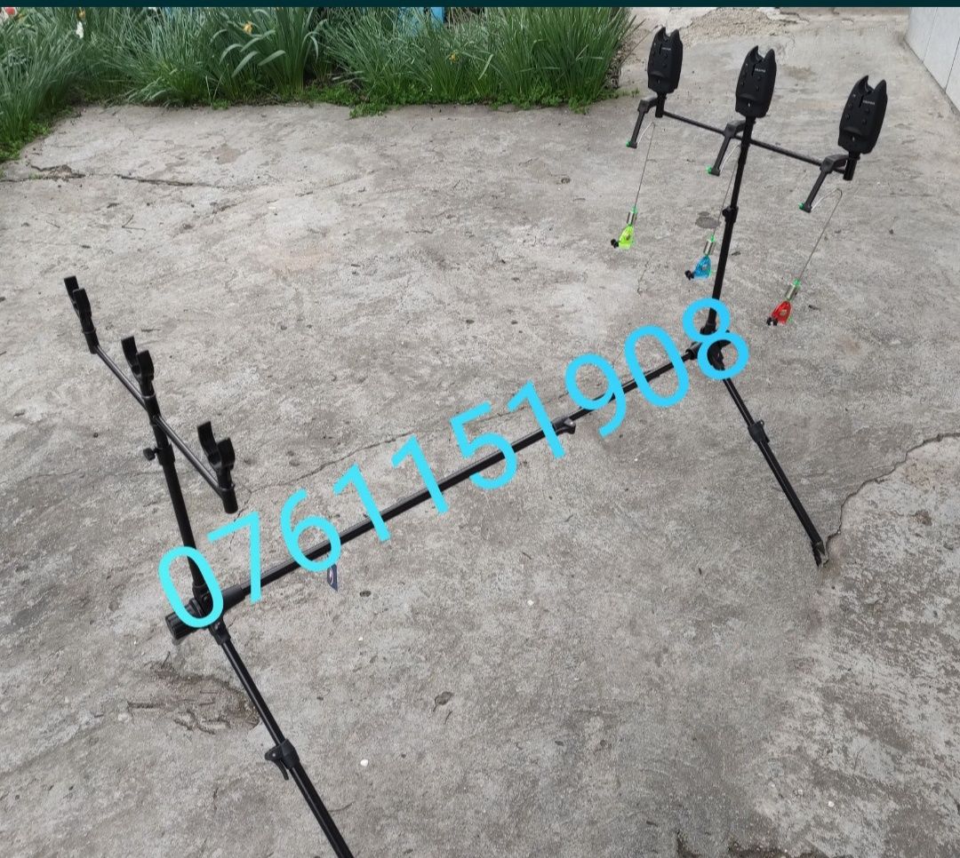 Suport - Rodpod -- Rod pod 3 posturi +3 Avertizoare+ 3 Swingere