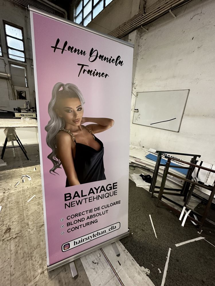 Benere Autocolante Stikere Bannere Sablare Rollup