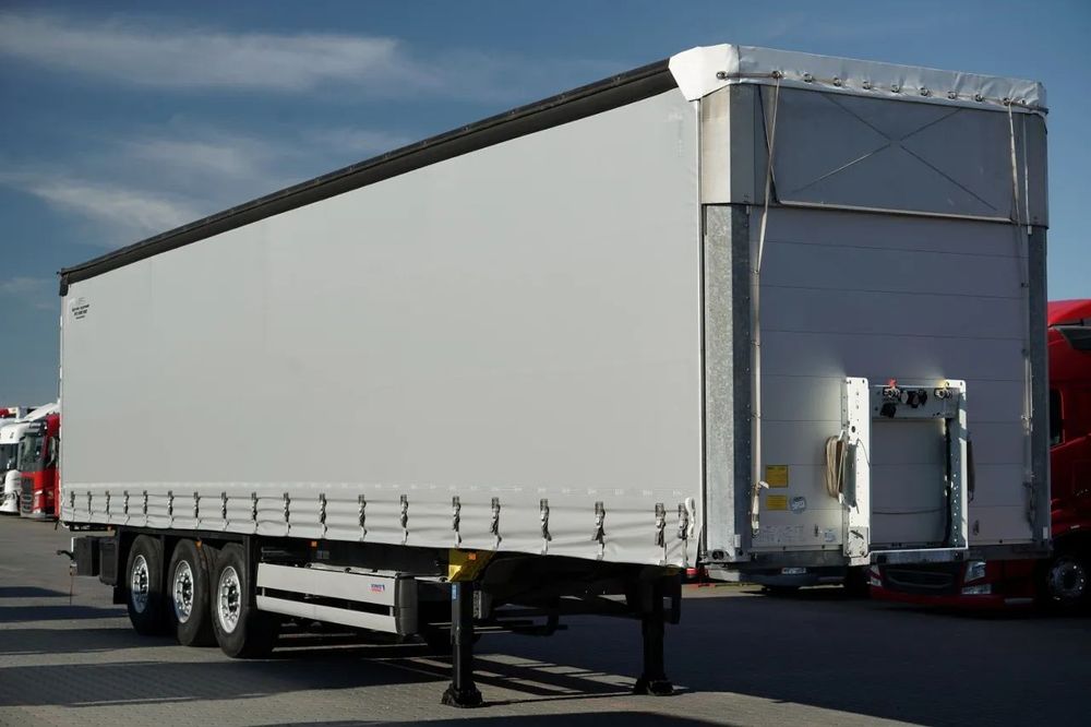 Schmitz Cargobull CORTINĂ / STANDARD / REMORCA DIN OȚEL - 9 M / ACOPERIȘ CULISANT / AXĂ CULISANTĂ / 2021