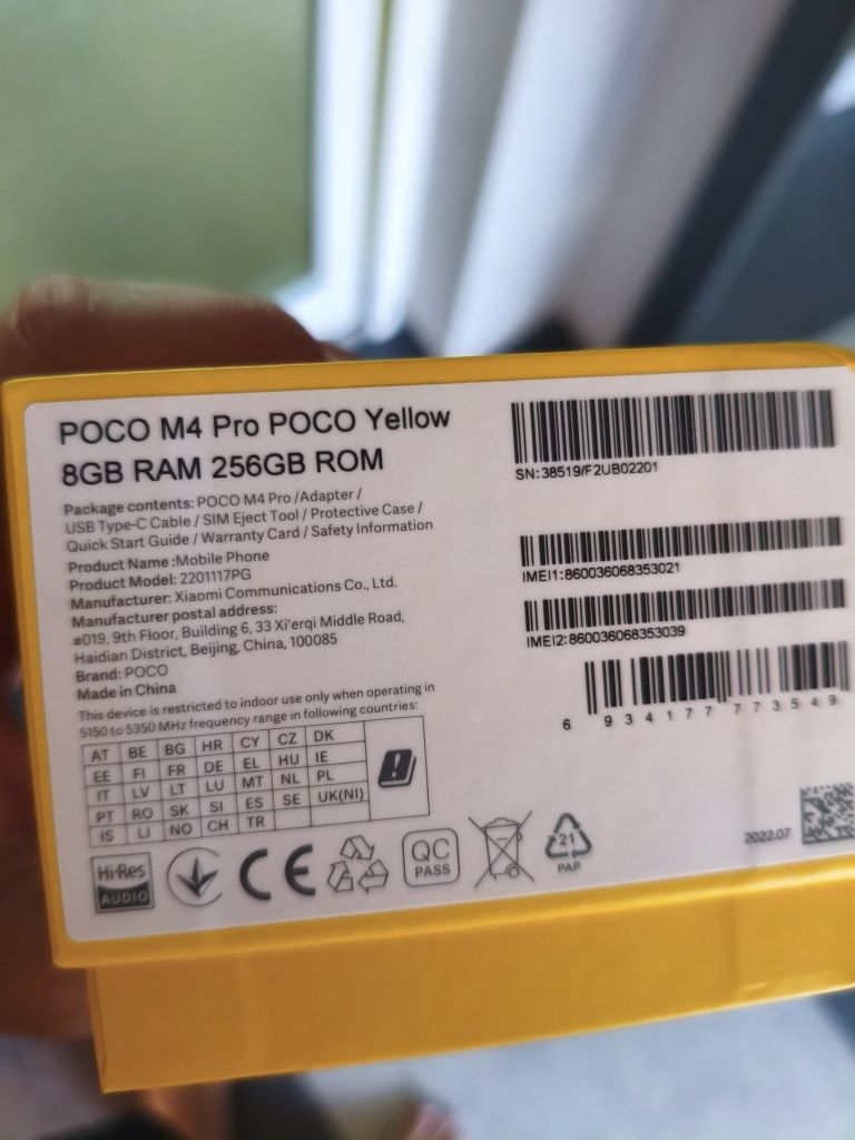 Xiaomi Poco M4 pro 256GB