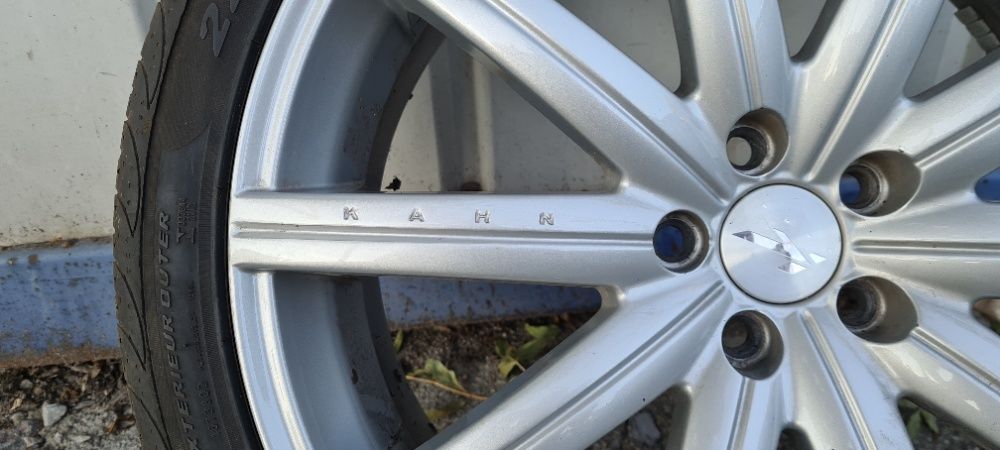 Лети Джанти KAHN 19'' комплект с летни гуми Гуми PIRELLI P Zero Nero G