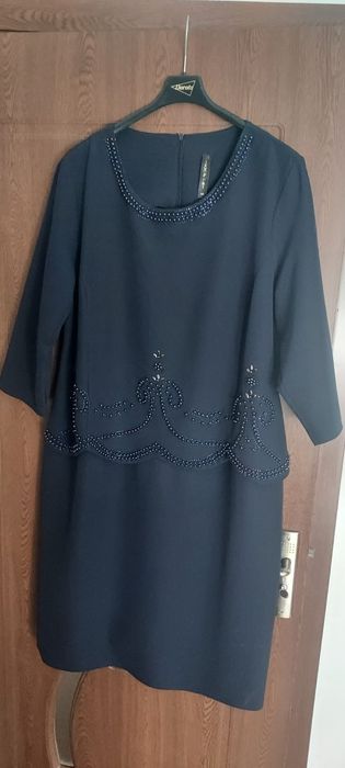 Rochie bleumarin marimea 54 cm