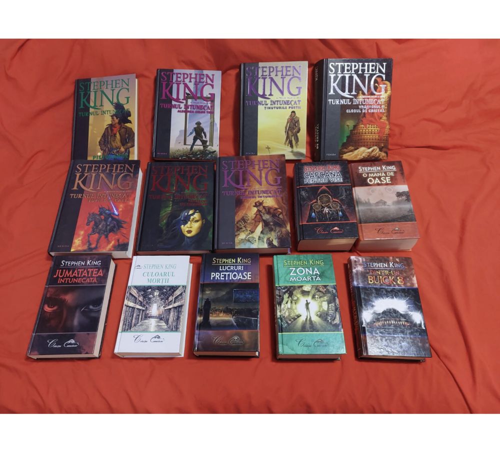 Stephen King colectie cartonata completa 25 de volume
