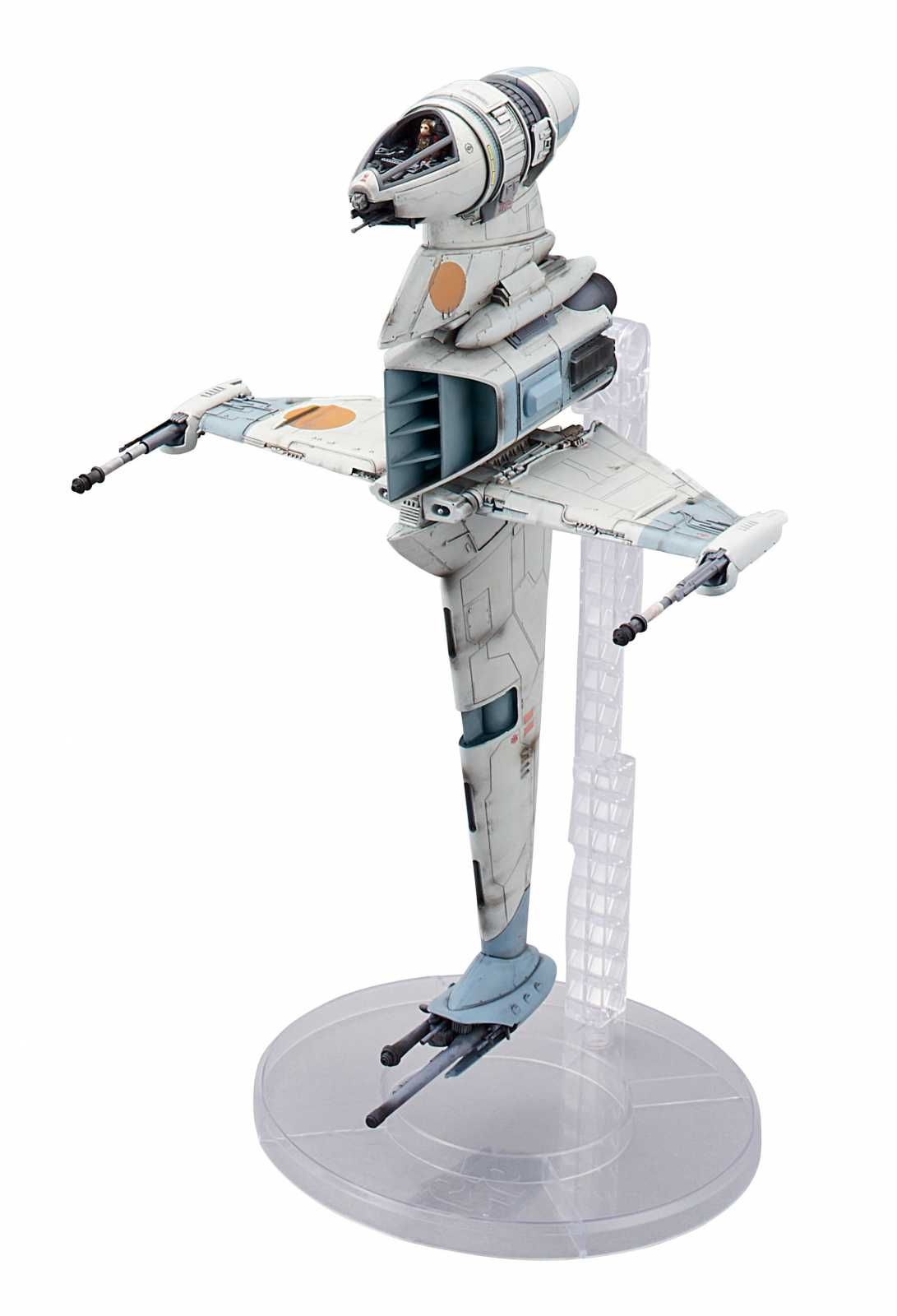 Сглобяем модел BANDAI, Star Wars, B-Wing Fighter easy-click, 105 части