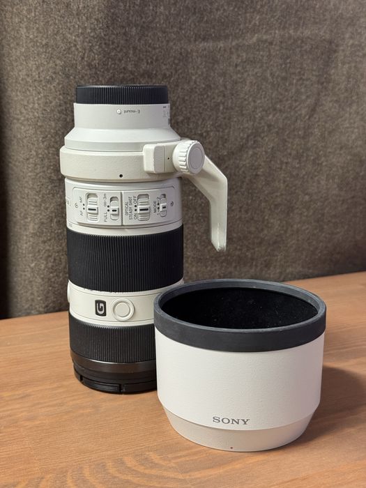 Pachet Video/Foto Sony Full Frame 70-200mm F4 OSS + kit Adaptor EF-E