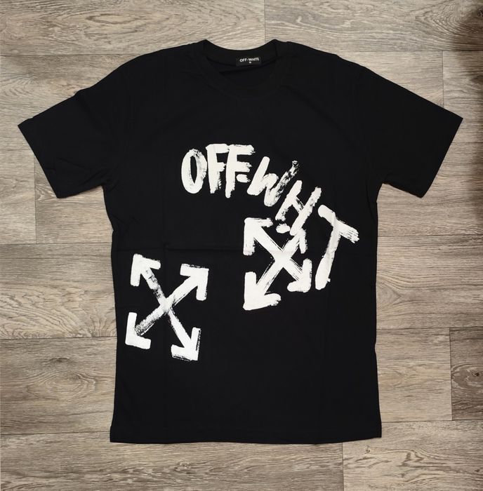 Мъжка детска тениска фланелка Off White блуза 100% памук 2024