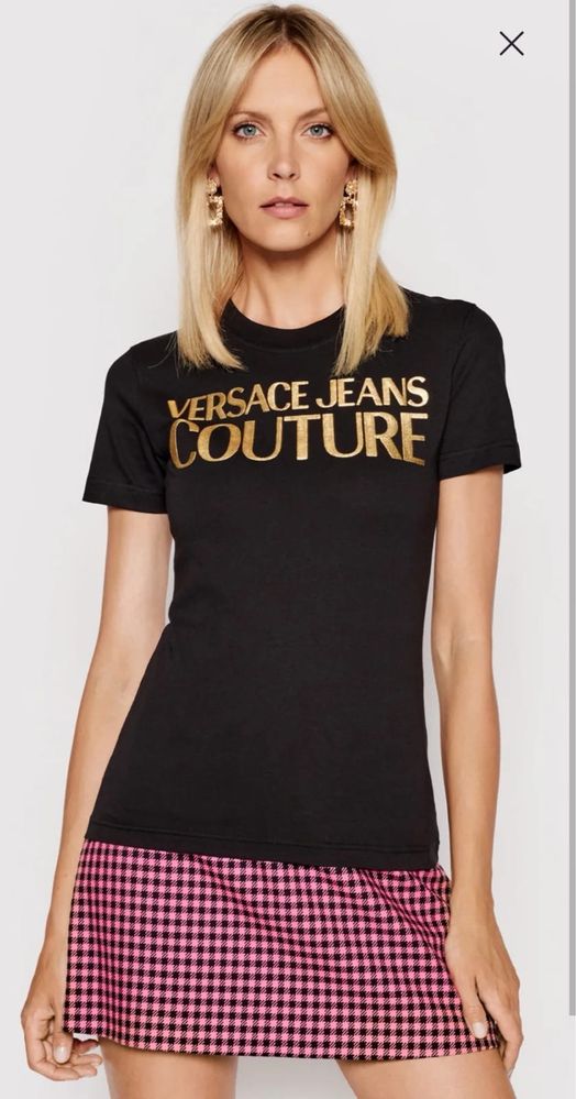 Vând Tricou Versace Jeans Couture pt fete, premium,bumbac 100%