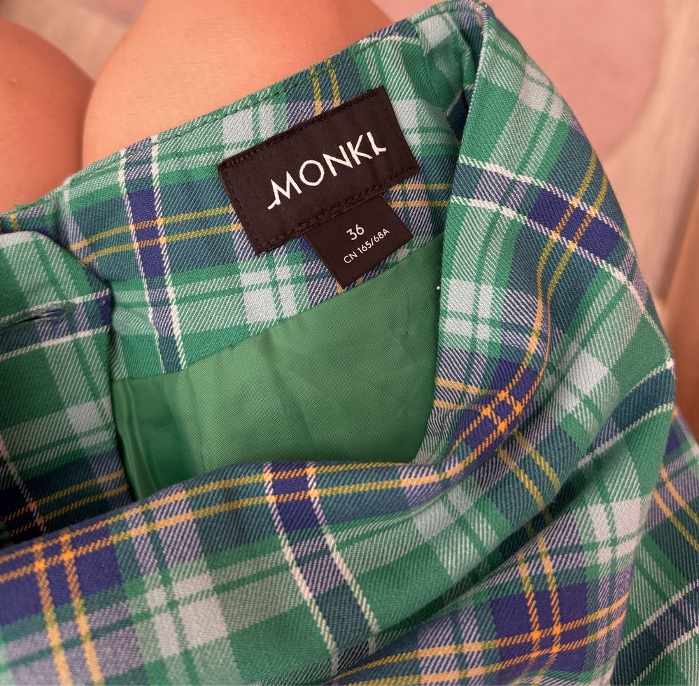 Карирана пола MONKI