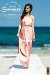 Rochie BBY maxi vaporoasa cu broderii