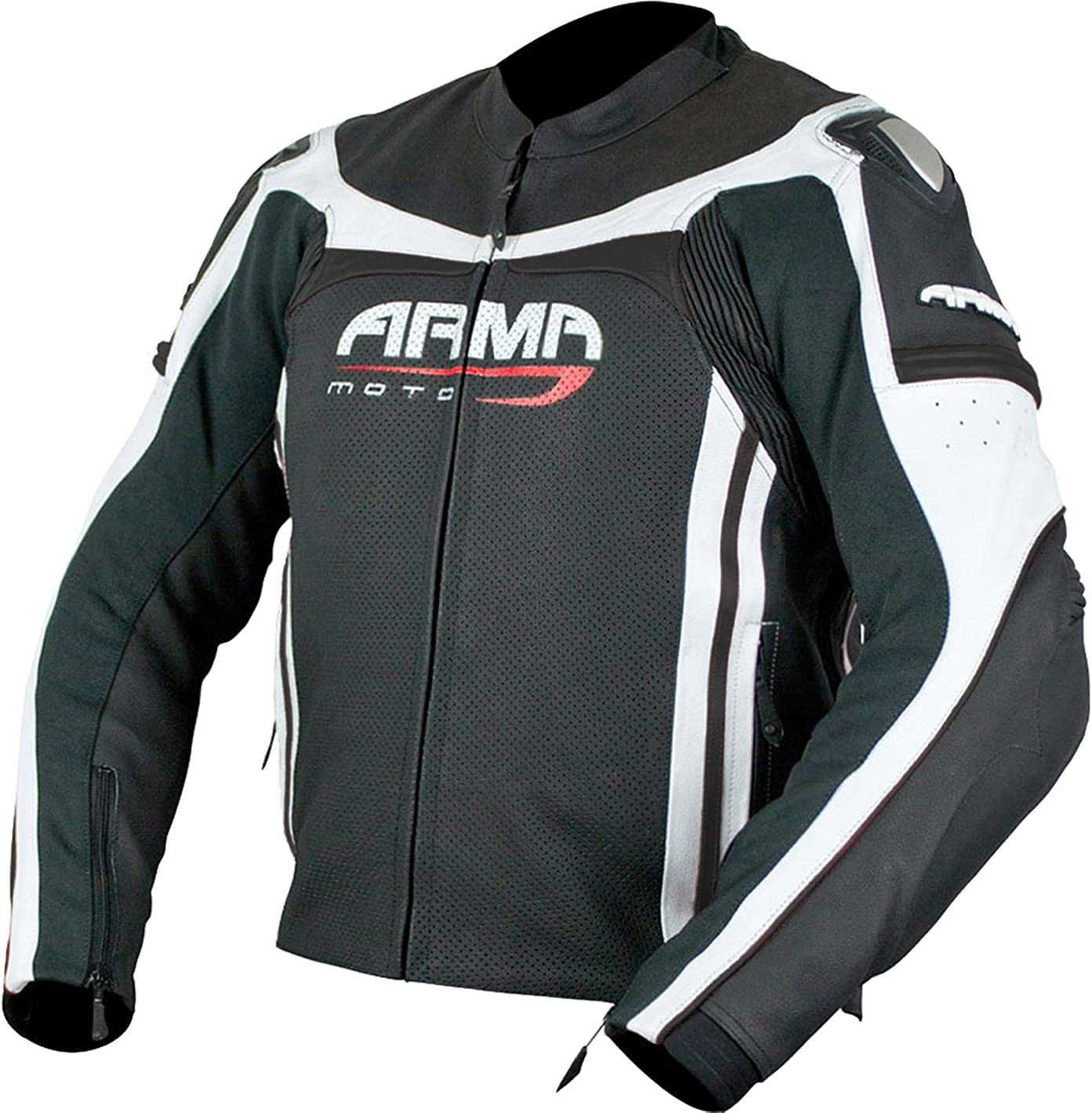 Кожено яке ARMR Raiden leather jacket мото писта мотор 50/52