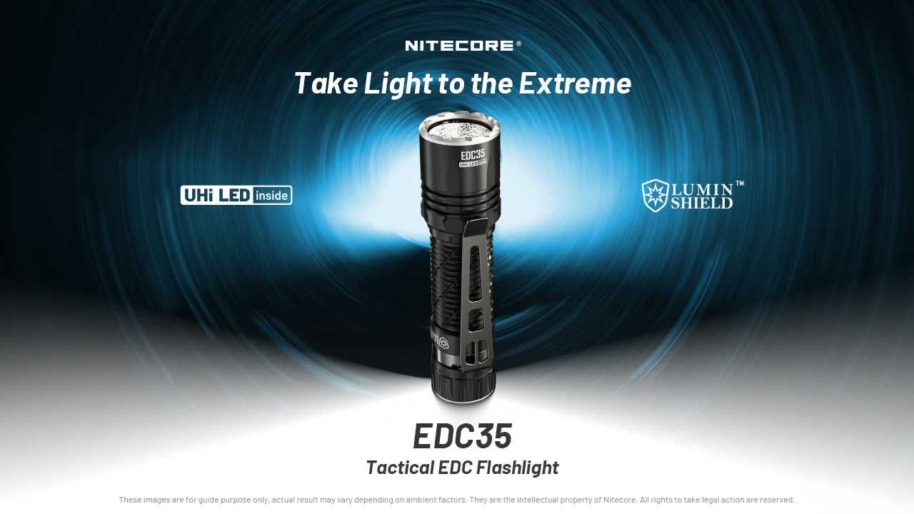 Lanterna  NITECORE EDC35 NiteLab UHi 40 MAX