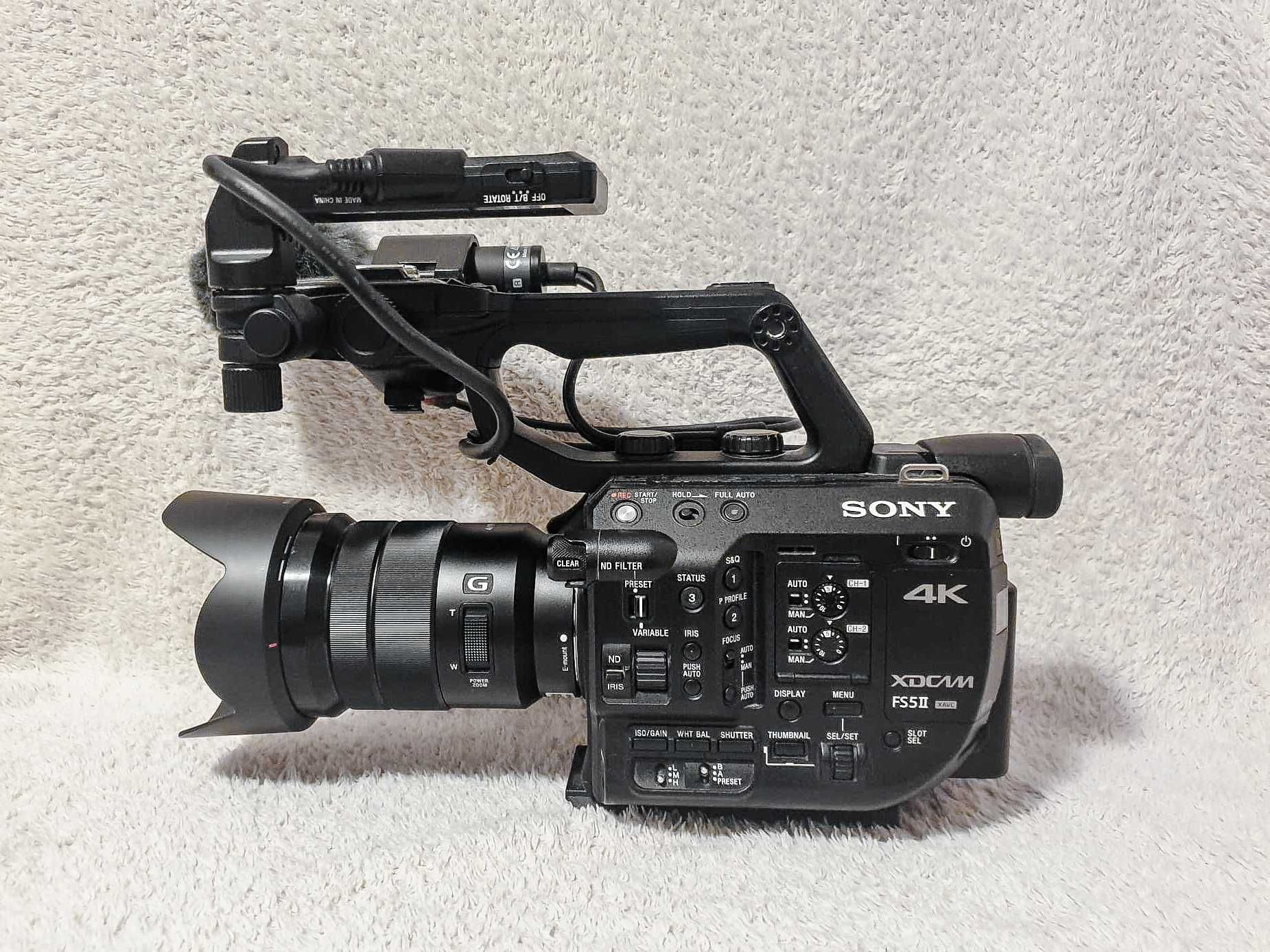Cameră video profesională SONY PXW-FS5M2 4K XDCAM