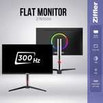 [НОВЫЙ] Монитор Ziffler 27B3000 / 27" FHD IPS FLAT 300Hz RGB+HAS Black