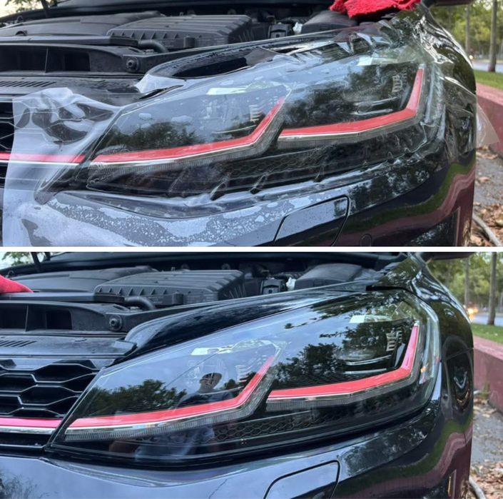 Polish faruri folie PPF faruri reconditionare faruri