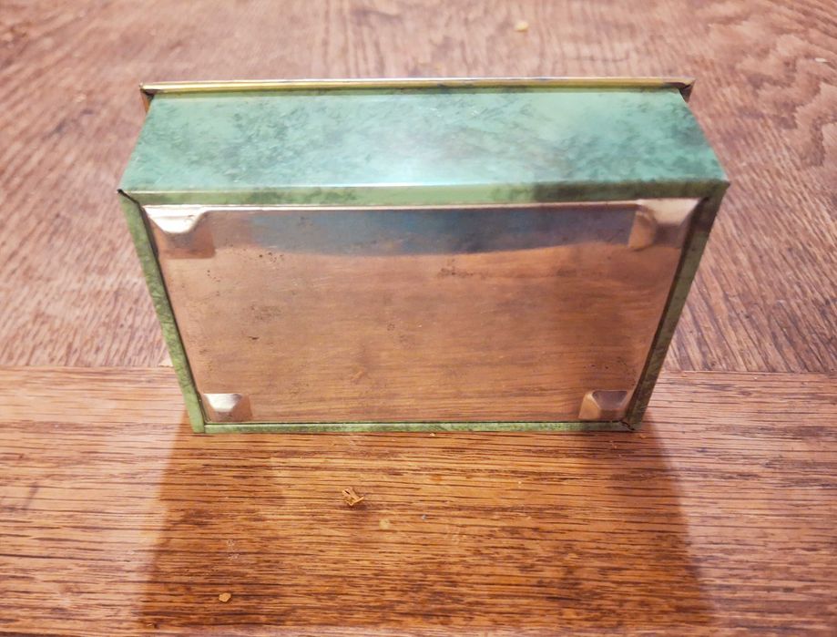 метална кутиика от цигари Atos Pfau Auslese рядка колекционерска