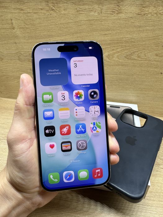 iPhone 15 PRO 128Gb natural titanium 96% battery life