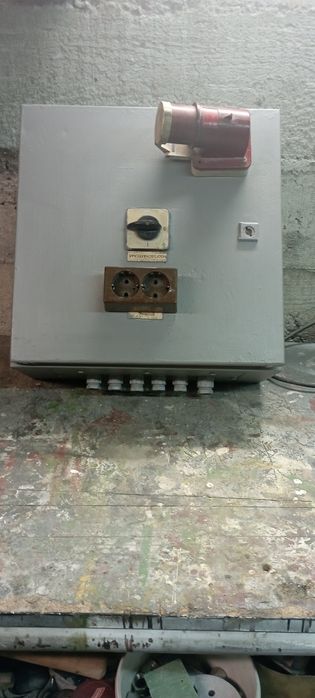 Tablou electric pentru organizare santier
