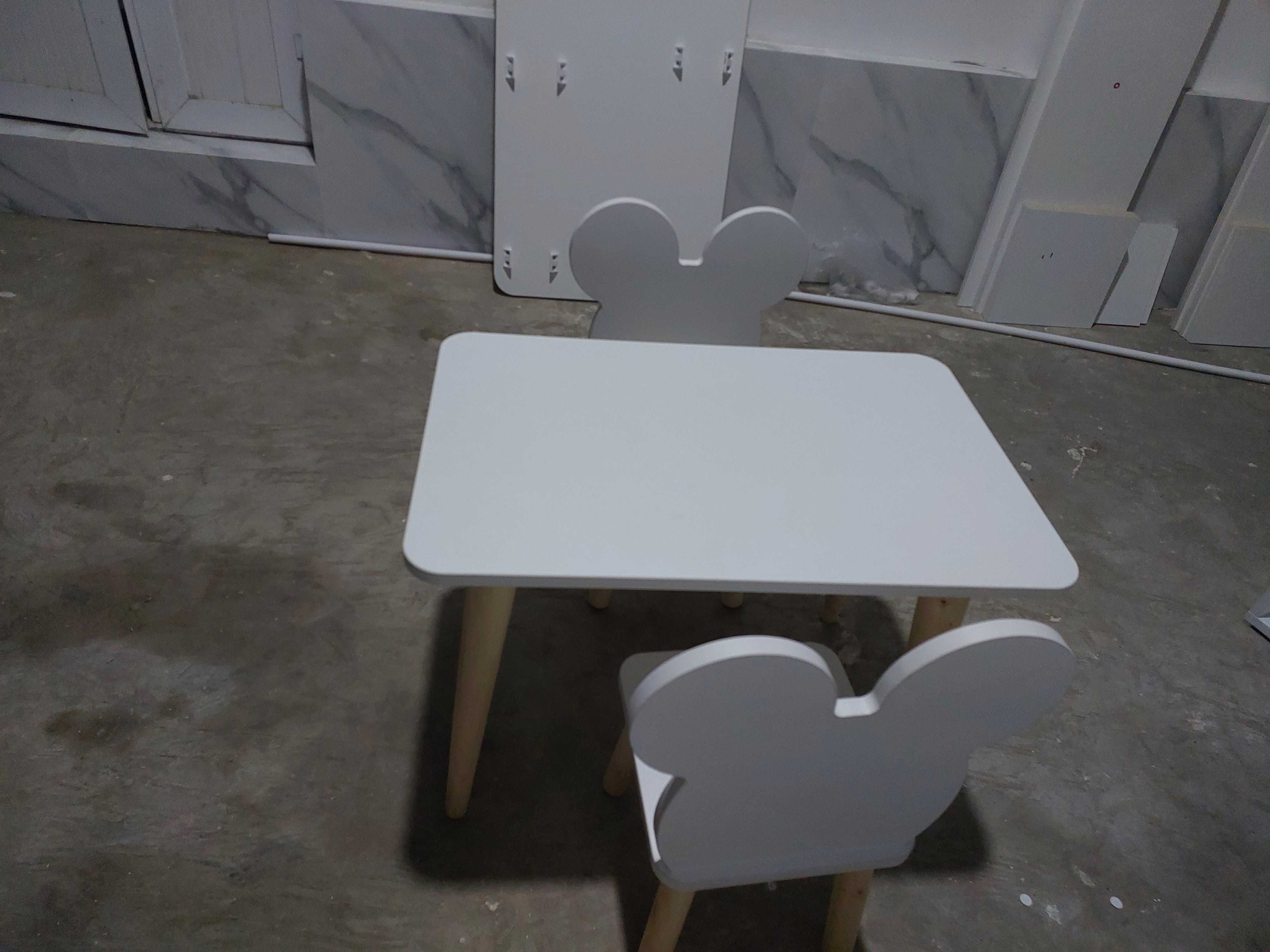 Детский стол и стул , набор детской мебели boxcha va maktab 1-3 sinfla