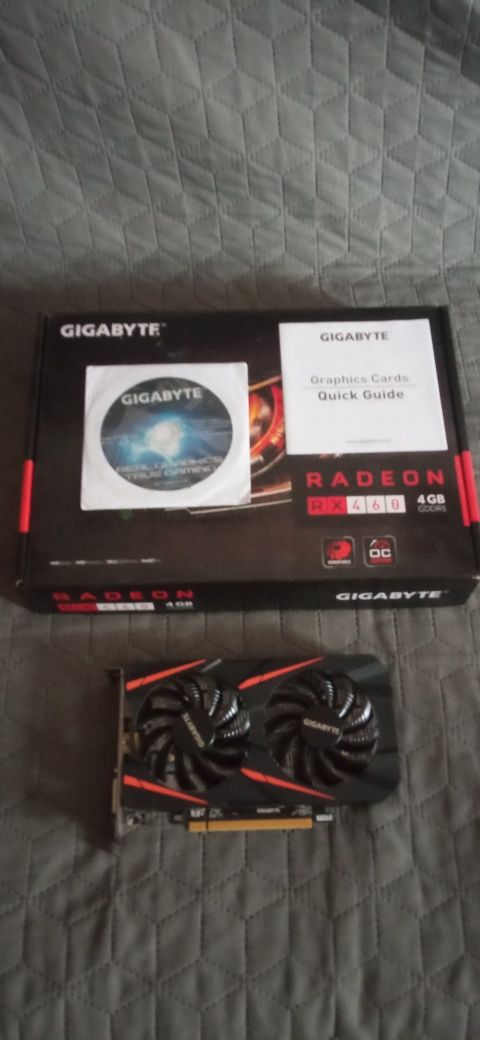 Placa video AMD Radeon RX 460 Gigabyte Windforce OC 4Gb GDDR5 128 bit