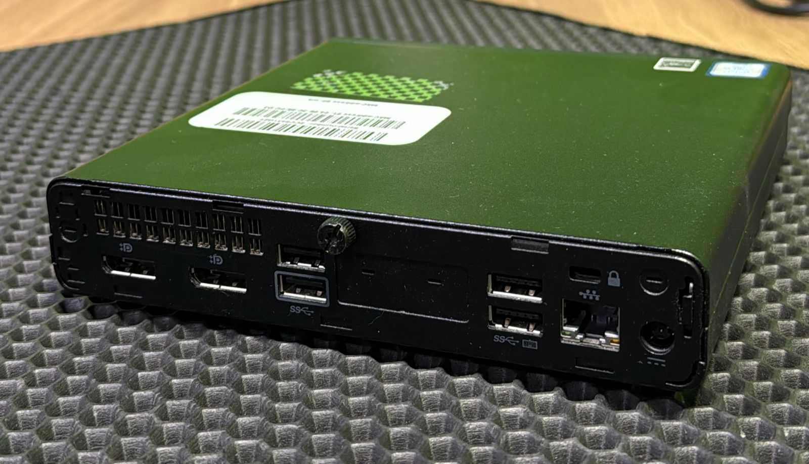 Мини ПК HP Elite 800 G4. Core i5-8400T -1,7/3,3 GHz, 8/256 GB