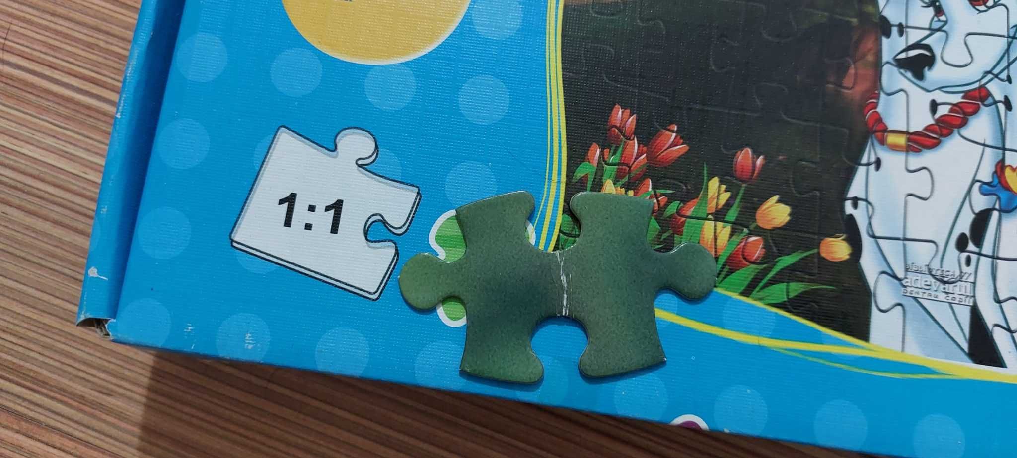 Puzzle 101 Dalmatieni 60 piese  recomandat copiilor peste 5 ani