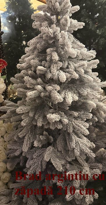 Vând brazi artificiali-silicon premium