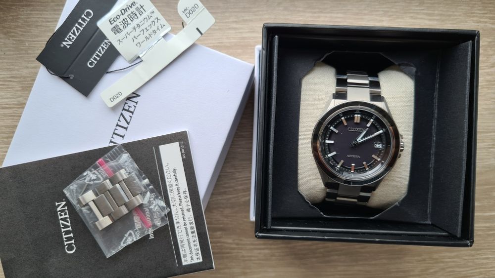Ceas Citizen Japan Attesa Act Line Titanium 39mm JDM model