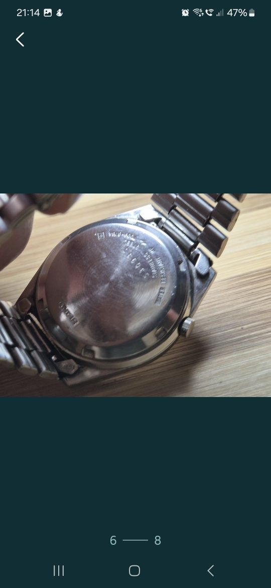 Cauny mecanic  17 jewels si ceas Seiko Automatic