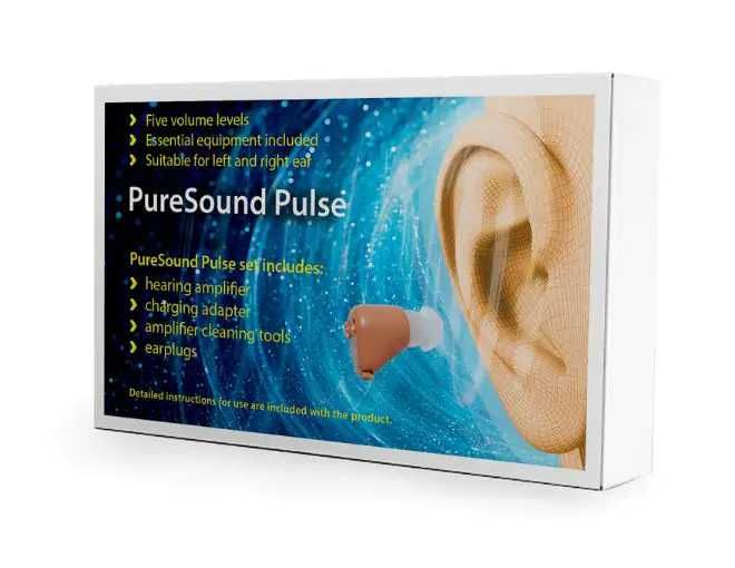 Продавам 2 слухови апарата Puresound Pulse