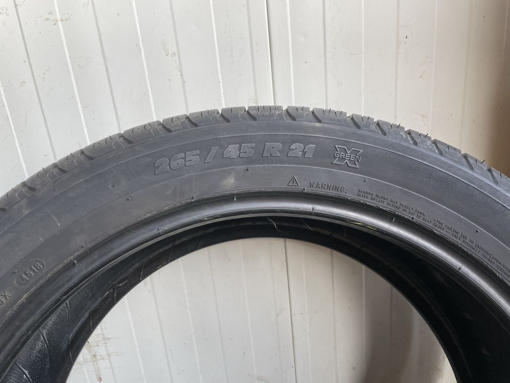 265/45/21 Michelin Latitude, 4бр, 6мм, ДОТ 2020/2018