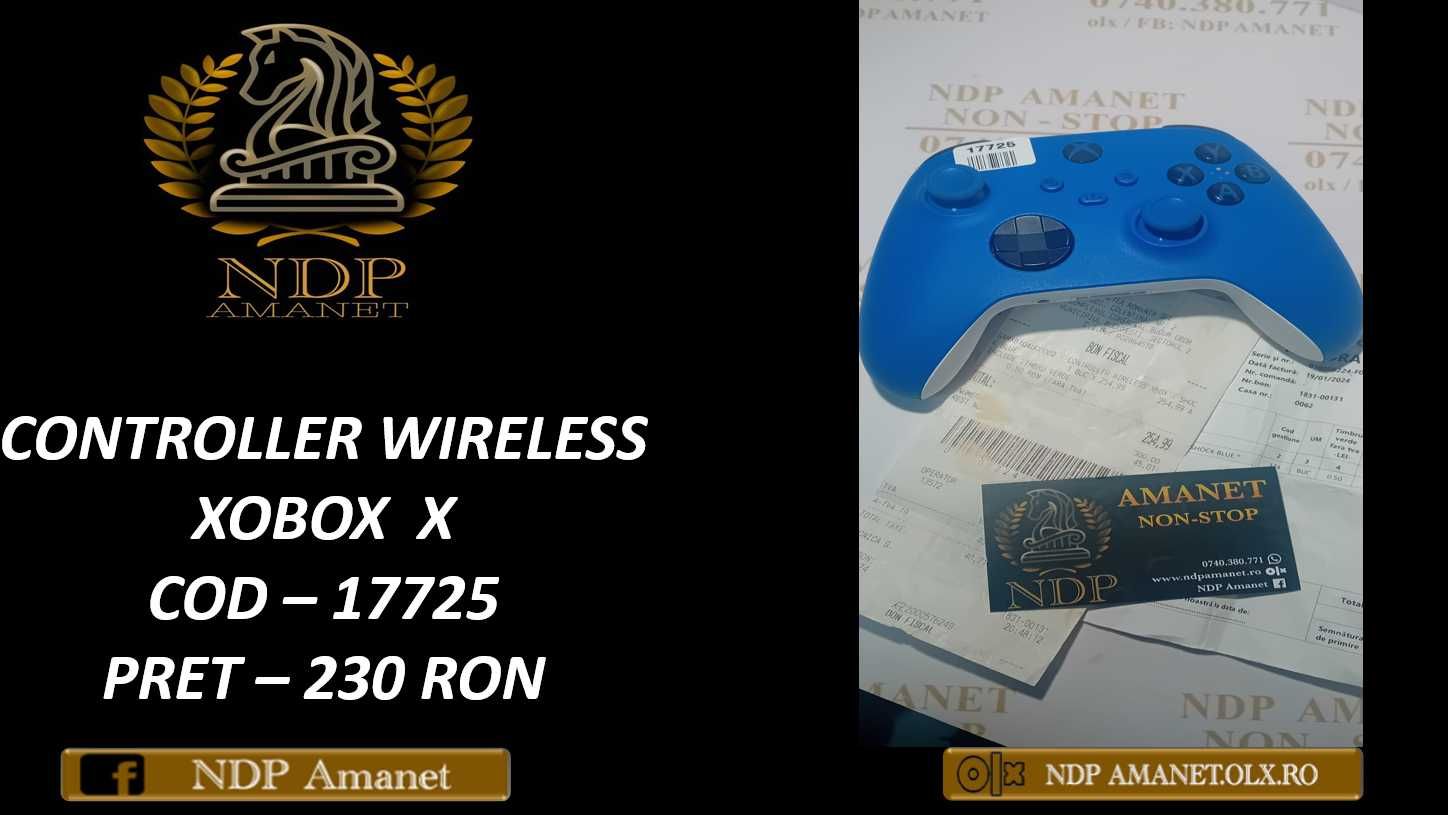 NDP Amanet Calea Mosilor 298     CONTROLLER XBOX X BLUE (17725)