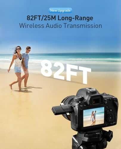 Нов Мини безжичен микрофон за видео, YouTube, TikTok, камера и телефон