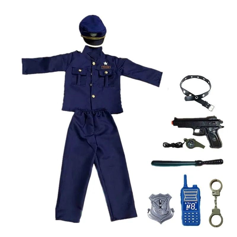 Costume Copii de Politist Cosplay ,Petreceri,Halloween ,nou