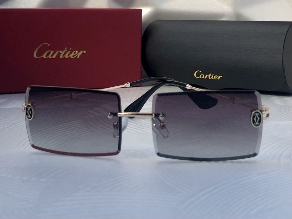 Мъжки слънчеви очила правоъгълни 3 цвята черни кафяви сини