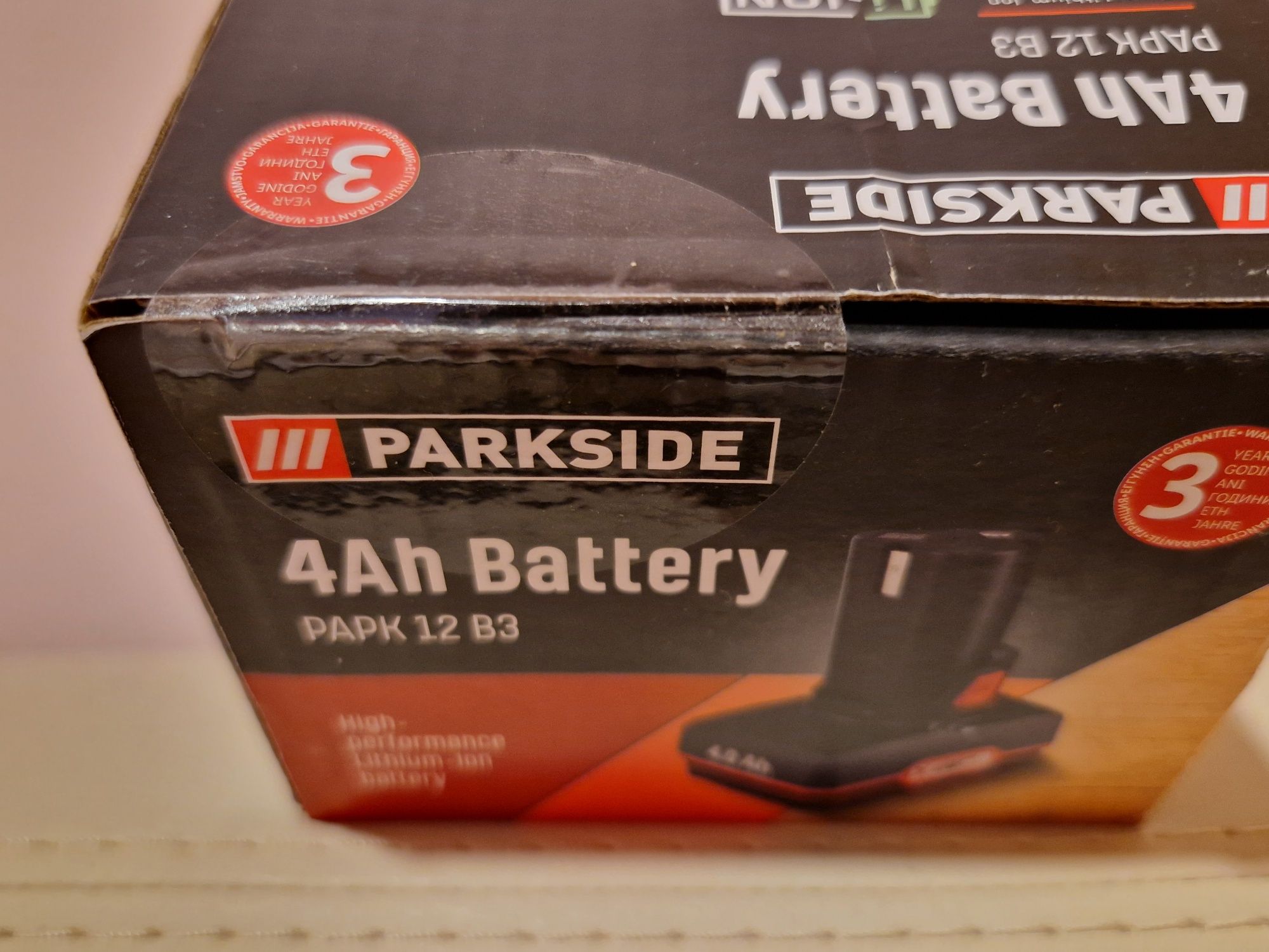 Батерия Парксайд 12 v / 4ah
