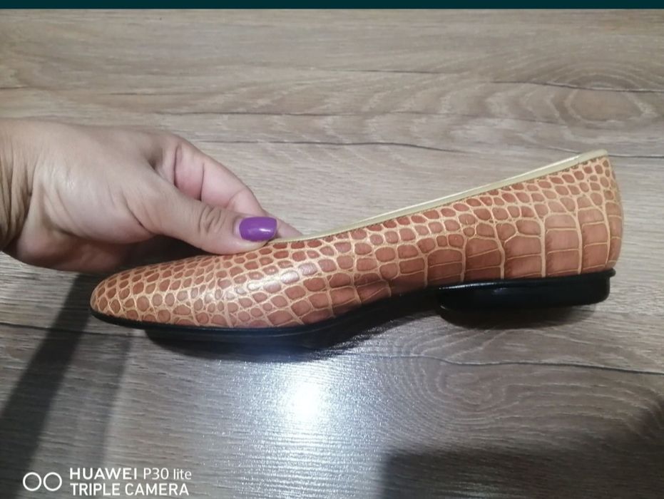 Кожаные итальянские туфли