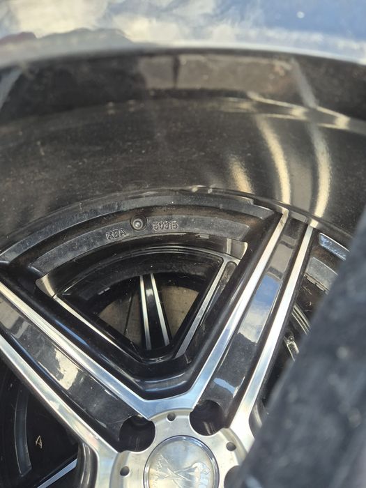 Jante auto pe 20 de pe un audi A7 din 2012