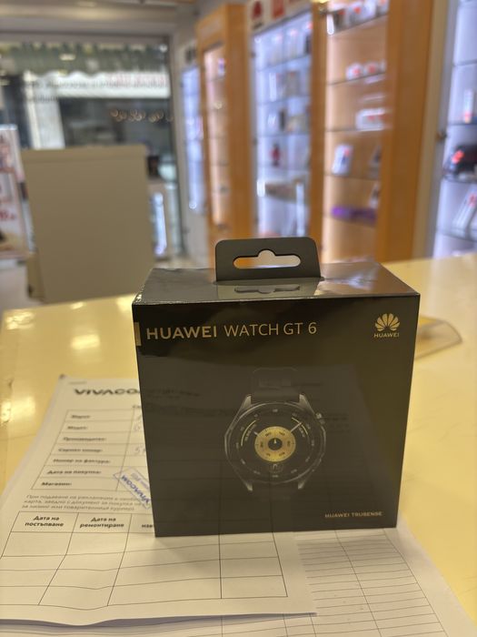 Huawei Watch GT 6, Черен, 24м Гаранция