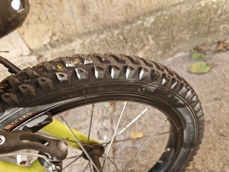 URGENT!! Bicicleta decathlon 16 inch 4-6 ani (105-120cm) dark hero 500