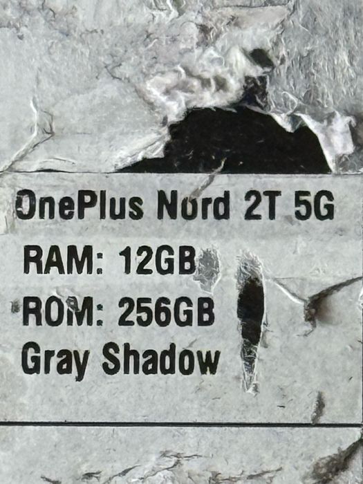 OnePlus Nord 2T 5G 12/256 GB NOU