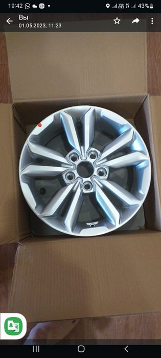 Продам оригинал литой диск на 16 Хюндай Креттв